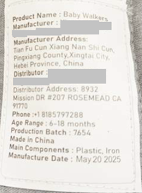 Consumer products — recalled consumer products (photo 2)