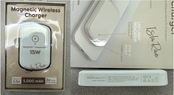 Consumer products — recalled consumer products