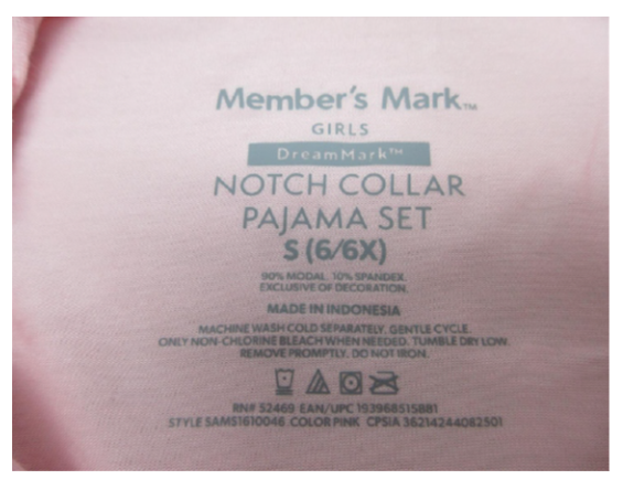 Sam's Club Consumer products — recalled consumer products (photo 2)