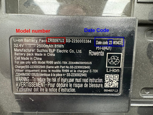 Rowenta Consumer products — recalled consumer products (photo 3)