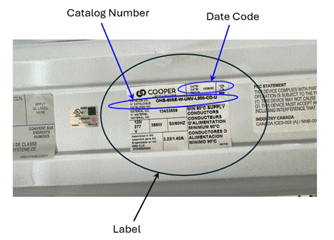 Cooper Lighting Consumer products — recalled consumer products (photo 3)