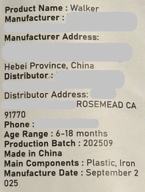 Consumer products — recalled consumer products (photo 2)