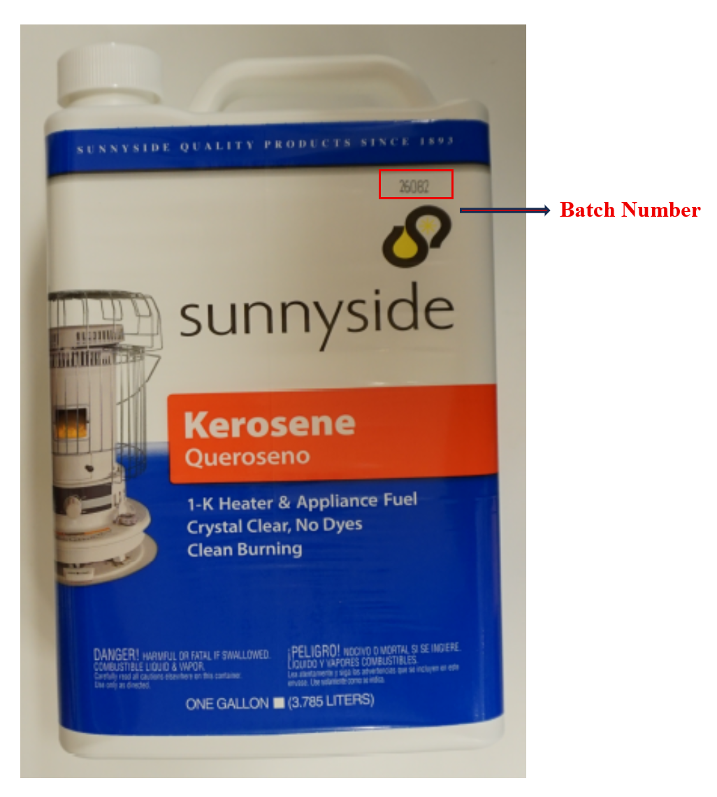 Sunnyside Corporation Consumer products — recalled consumer products