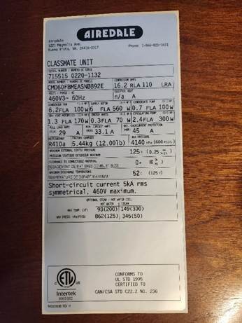 Modine Manufacturing Company Consumer products — recalled consumer products (photo 4)