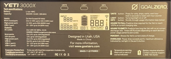 Goal Zero Consumer products — recalled consumer products (photo 2)