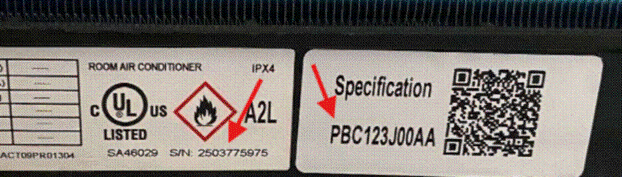 Daikin Comfort Technologies Manufacturing Air Conditioners — recalled air conditioners (photo 3)