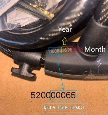 Giant Bicycle Locks (Combination/Key) — recalled locks (combination/key) (photo 4)