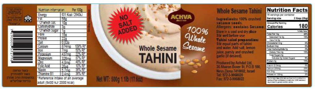 Achdut, Baron's, S&F, Pepperwood and others Nuts & seeds — recalled nuts & seeds (photo 3)