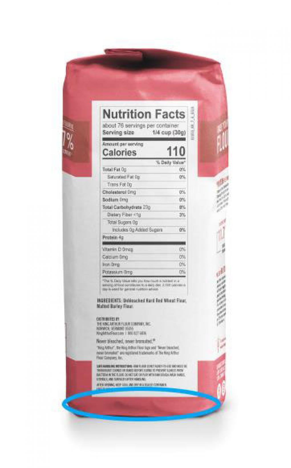 King Arthur Flour Grains & cereal — recalled grains & cereal (photo 3)