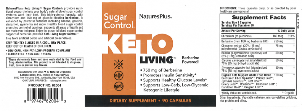 NaturesPlus Other food products — recalled other food products