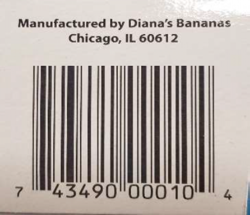 Diana’s Dairy — recalled dairy (photo 2)