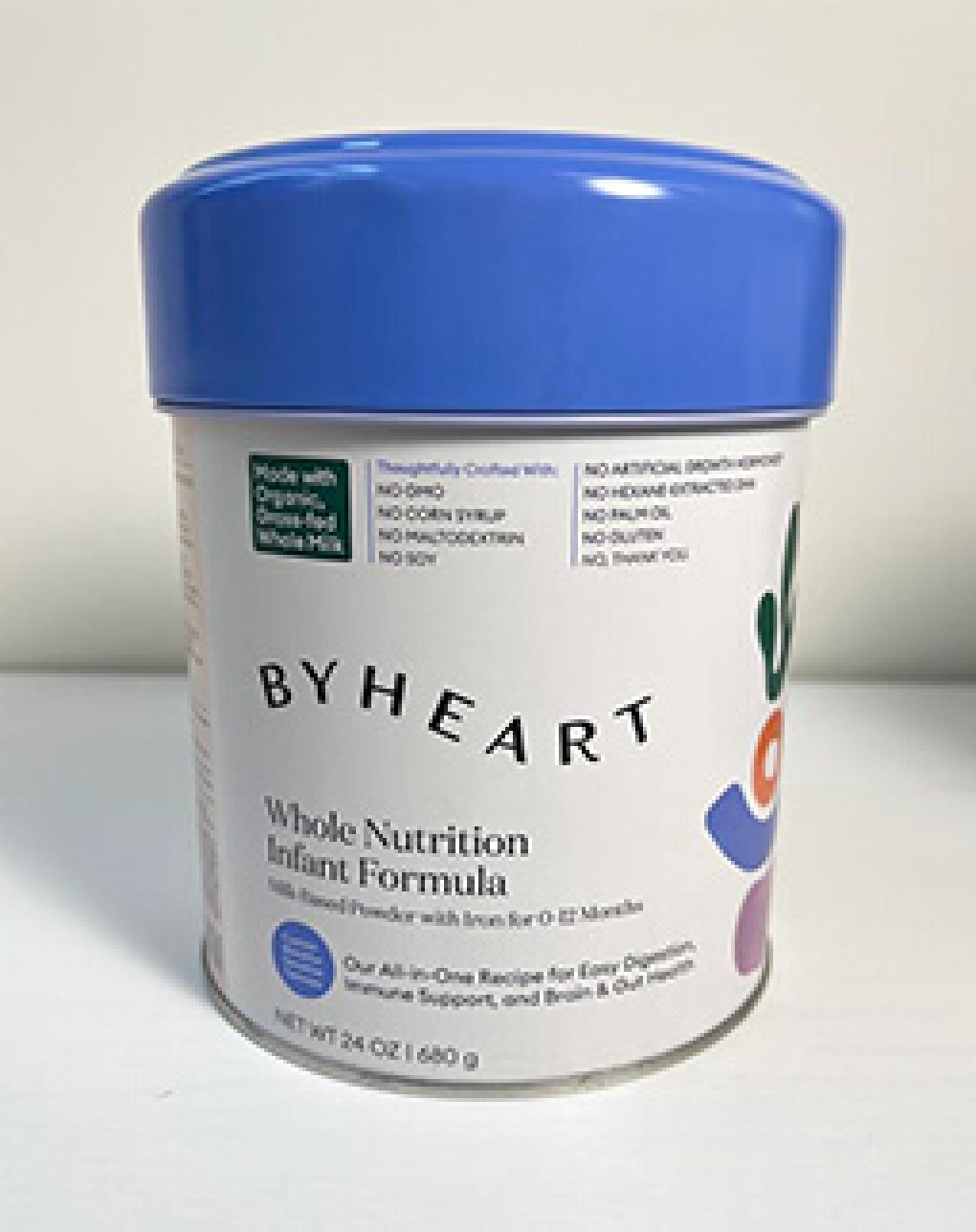 ByHeart Infant formula & baby food — recalled infant formula & baby food