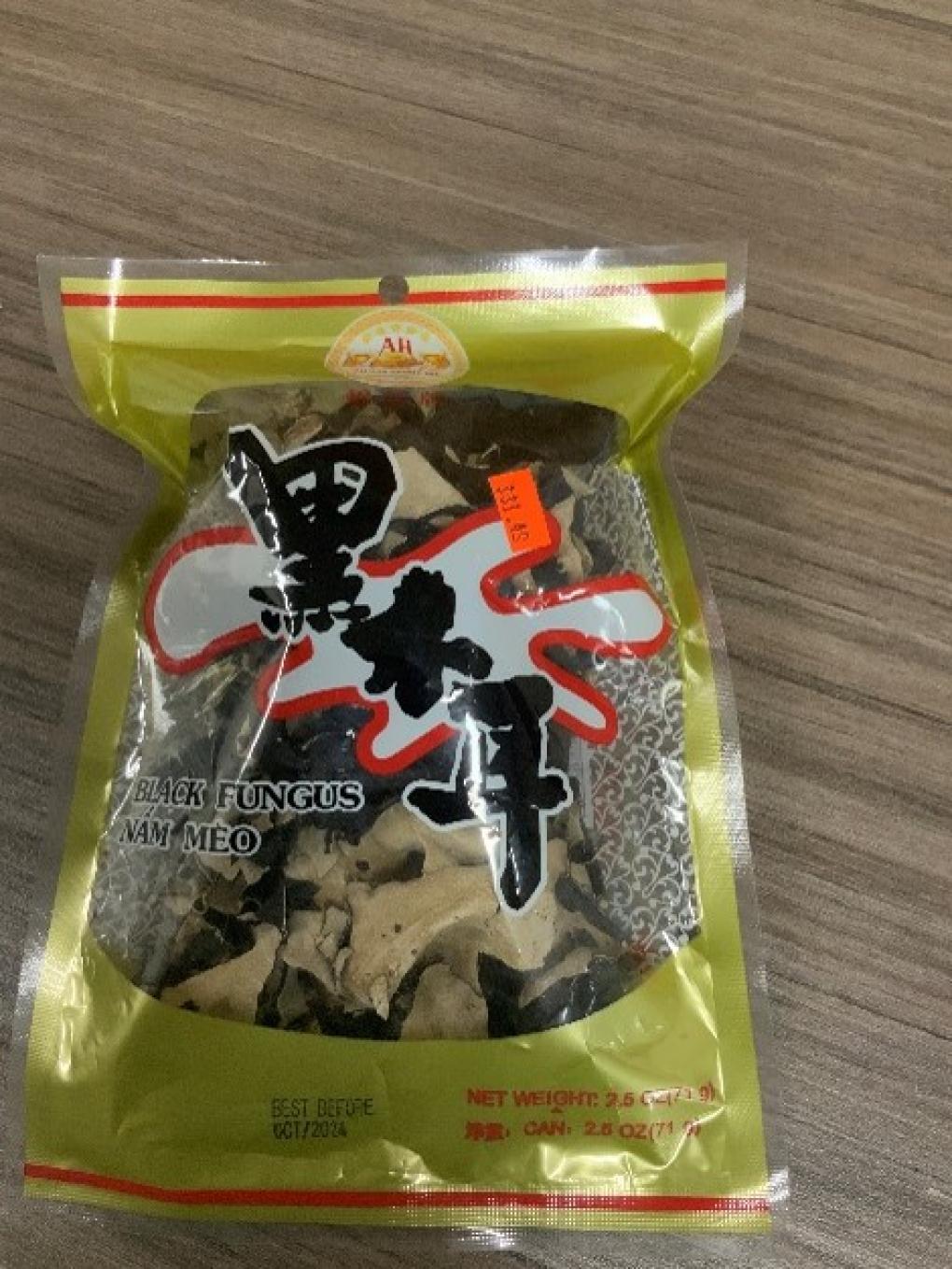 Ah Other food products — recalled other food products