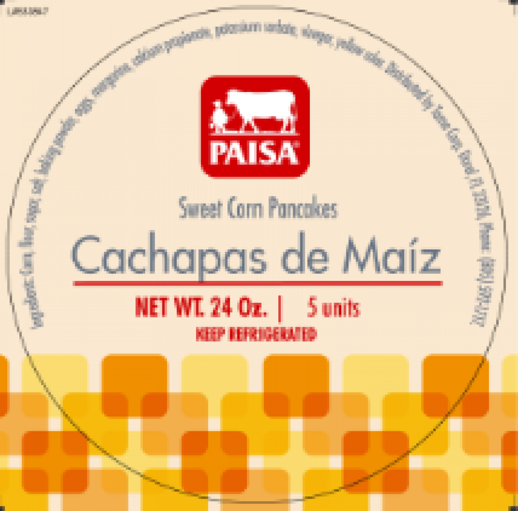 Paisa Bakery — recalled bakery