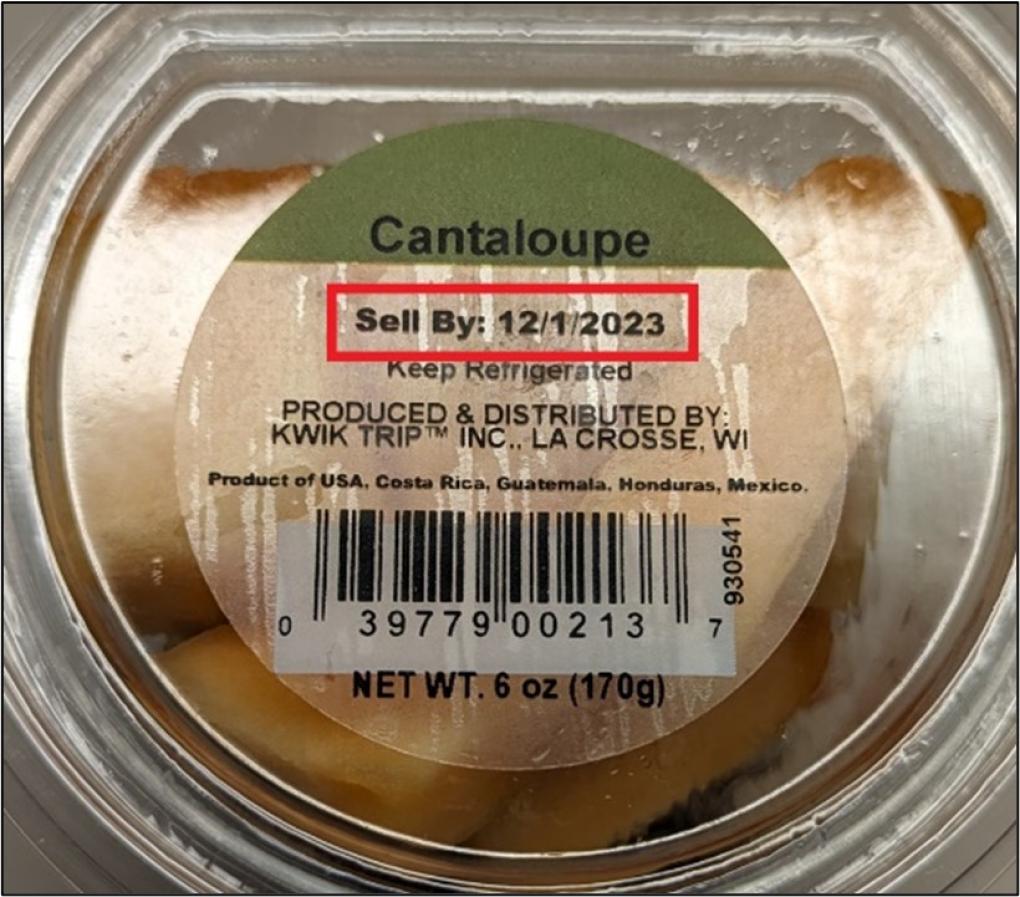 Kwik Trip Fresh produce — recalled fresh produce