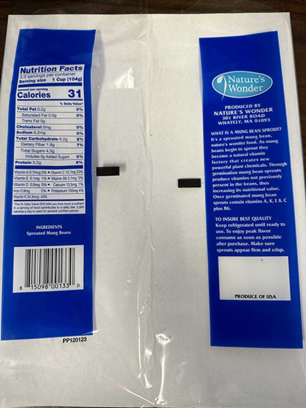 Nature's Wonder Fresh produce — recalled fresh produce (photo 2)