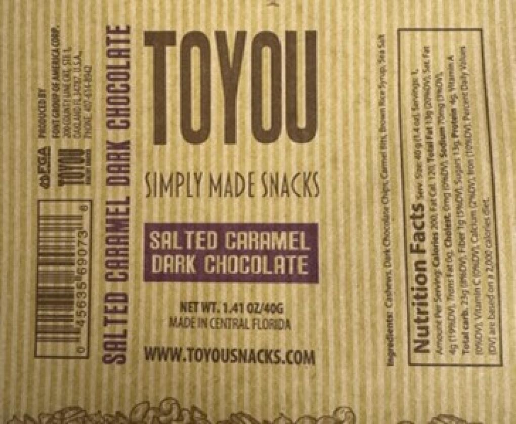 ToYou Snacks — recalled snacks (photo 3)