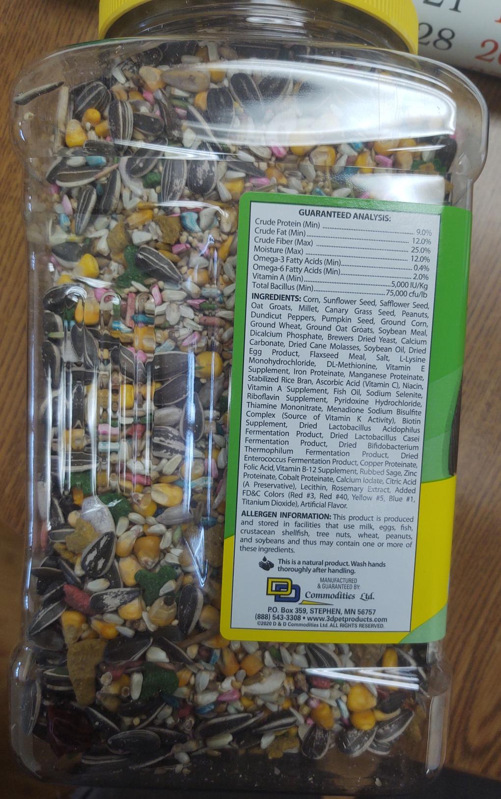3-D Pet Products Pet food & treats — recalled pet food & treats (photo 2)