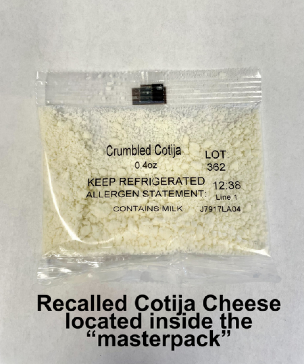 Bright Farms Fresh produce — recalled fresh produce