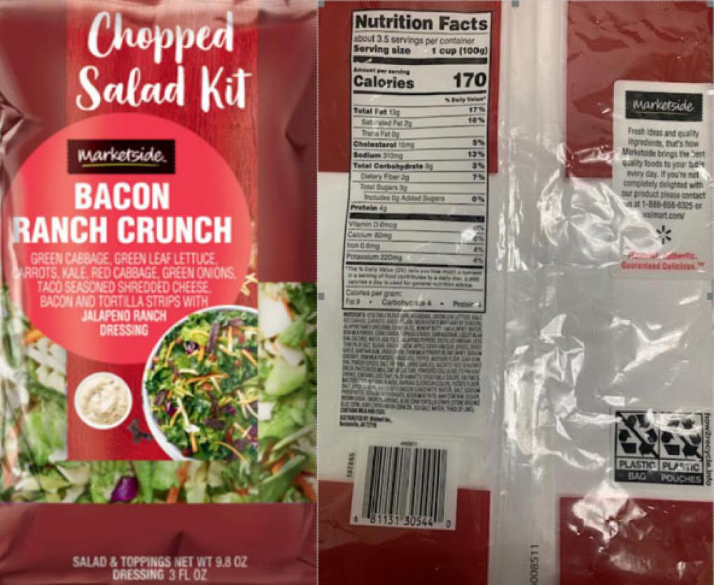 Marketside, Ready Pac Bistro Meat & poultry — recalled meat & poultry