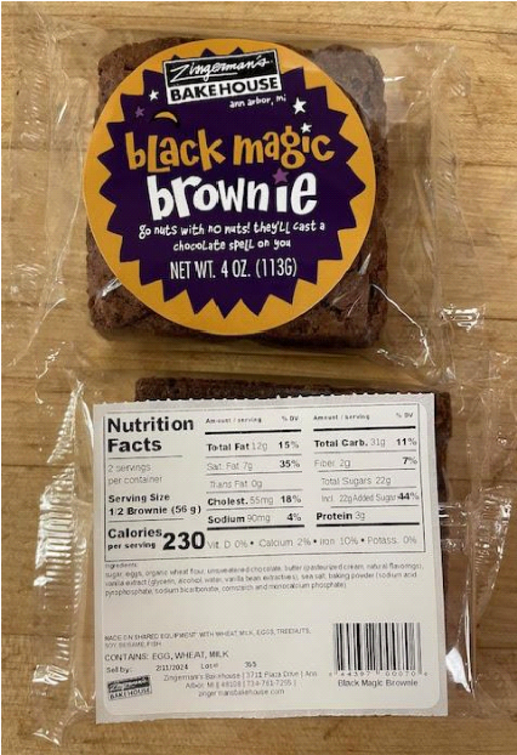 Zingerman’s Bakehouse Other food products — recalled other food products