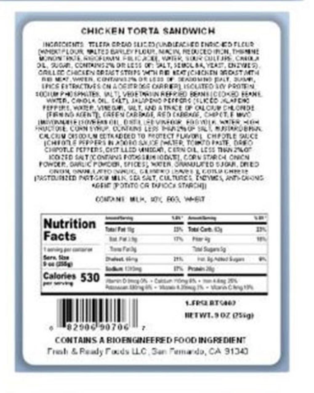 Fresh and Ready, Sprig and Sprout, Jack and Olive Other food products — recalled other food products (photo 4)