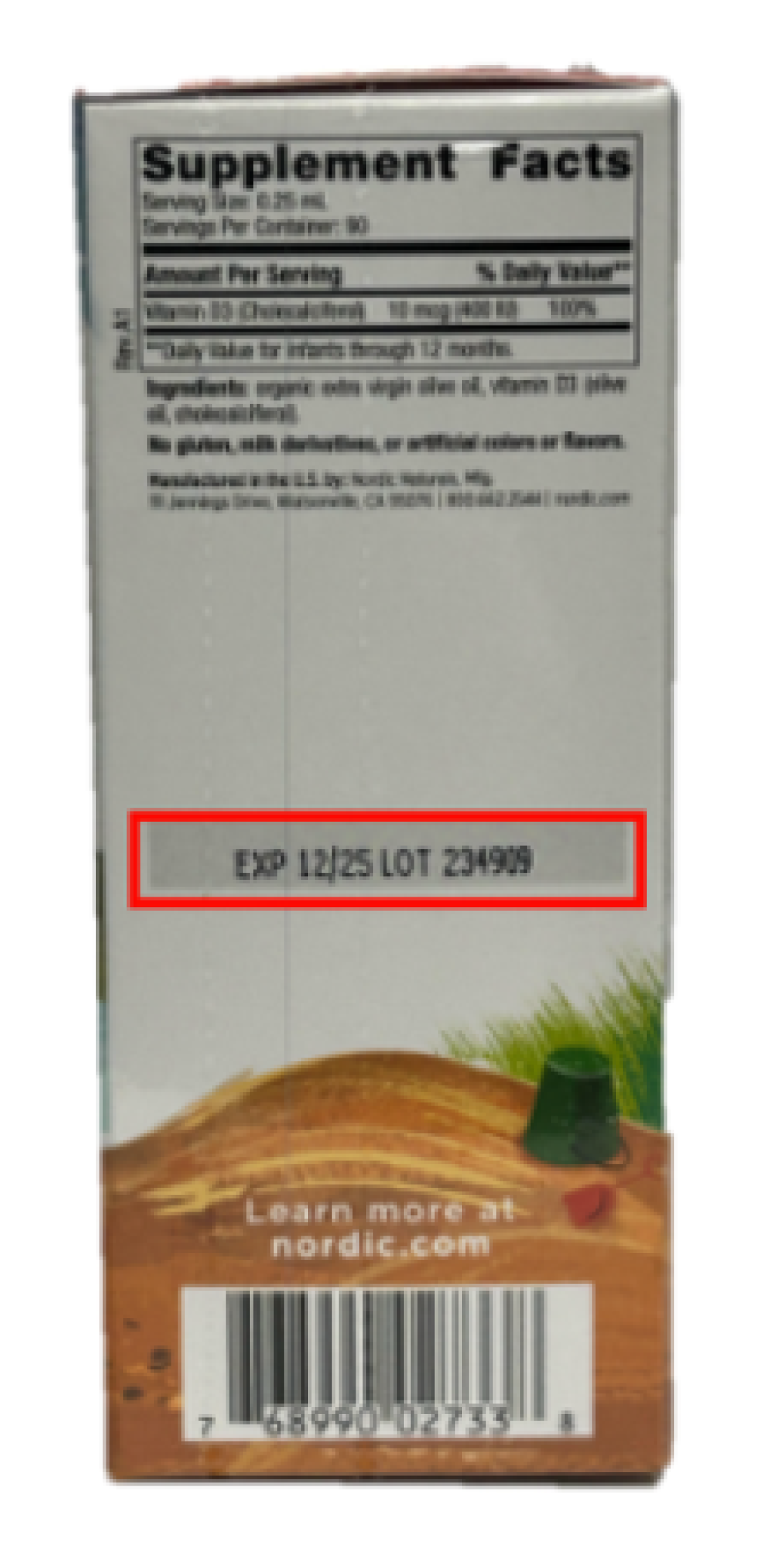 Nordic Naturals Dietary supplements — recalled dietary supplements (photo 4)