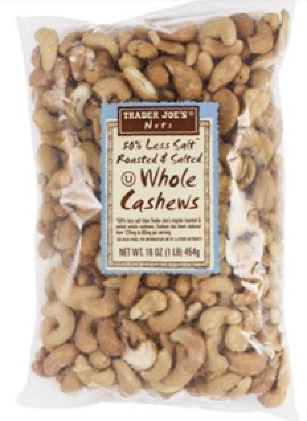 Trader Joe’s Nuts & seeds — recalled nuts & seeds
