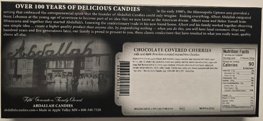 Abdallah Nuts & seeds — recalled nuts & seeds (photo 2)
