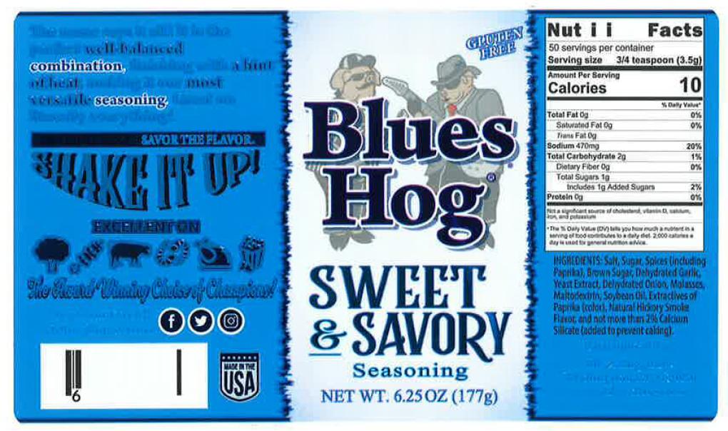 Blues Hog Other food products — recalled other food products