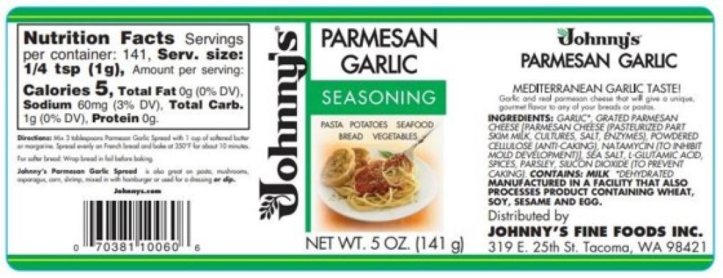 Johnny’s Other food products — recalled other food products