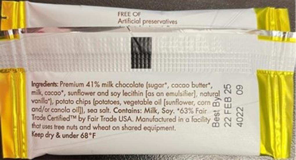 Chuao Chocolatier Candy & chocolate — recalled candy & chocolate (photo 3)