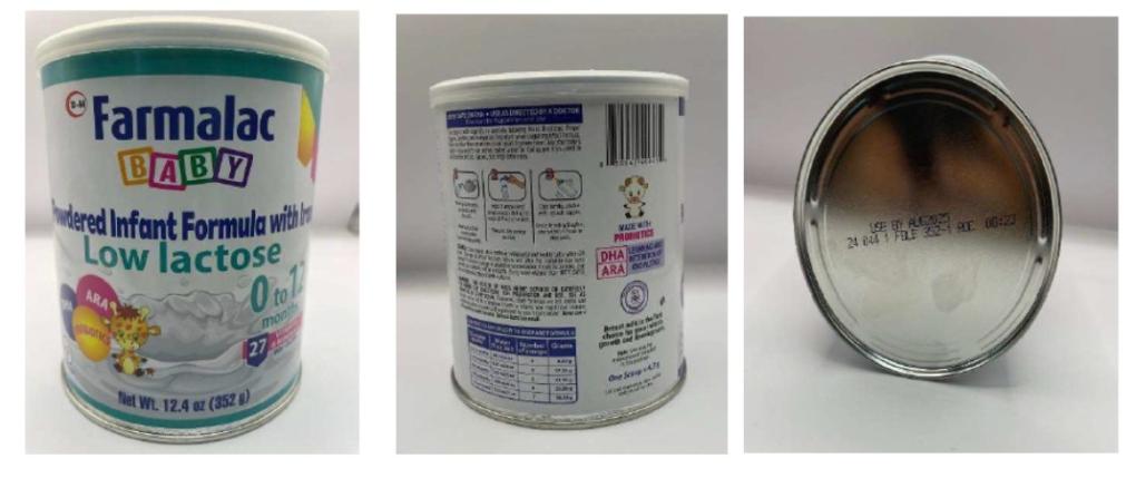 Crecelac and Farmalac Infant formula & baby food — recalled infant formula & baby food (photo 3)