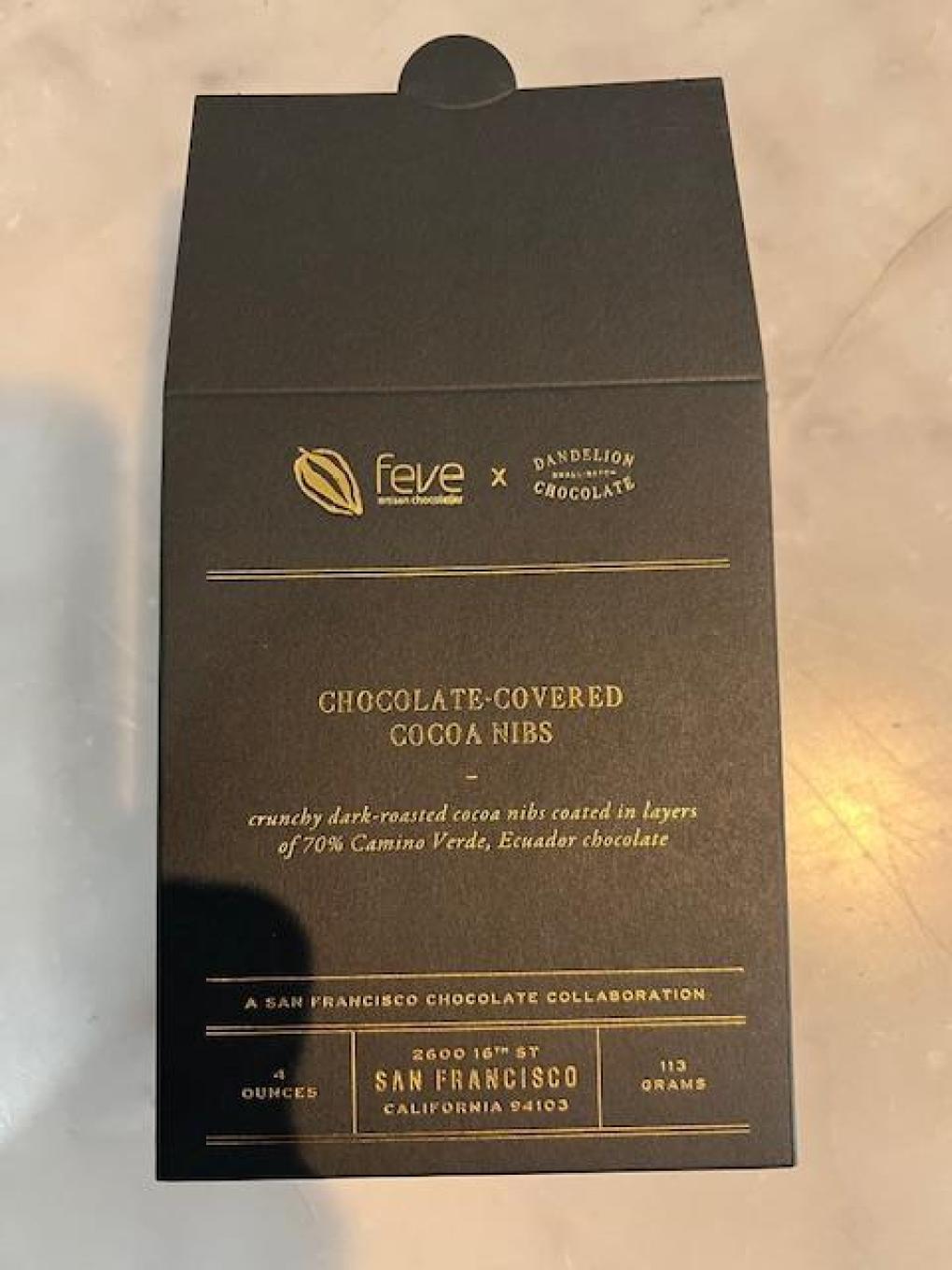 Feve Artisan Chocolatier x Dandelion Chocolate Candy & chocolate — recalled candy & chocolate