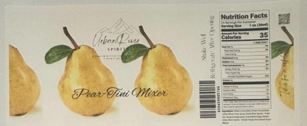 Urban River Spirits Beverages — recalled beverages (photo 4)