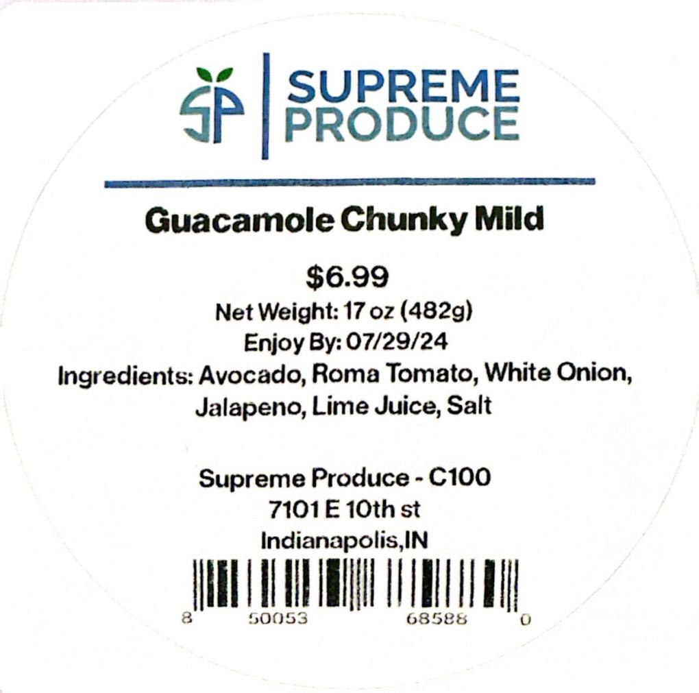 Supreme Produce Fresh produce — recalled fresh produce