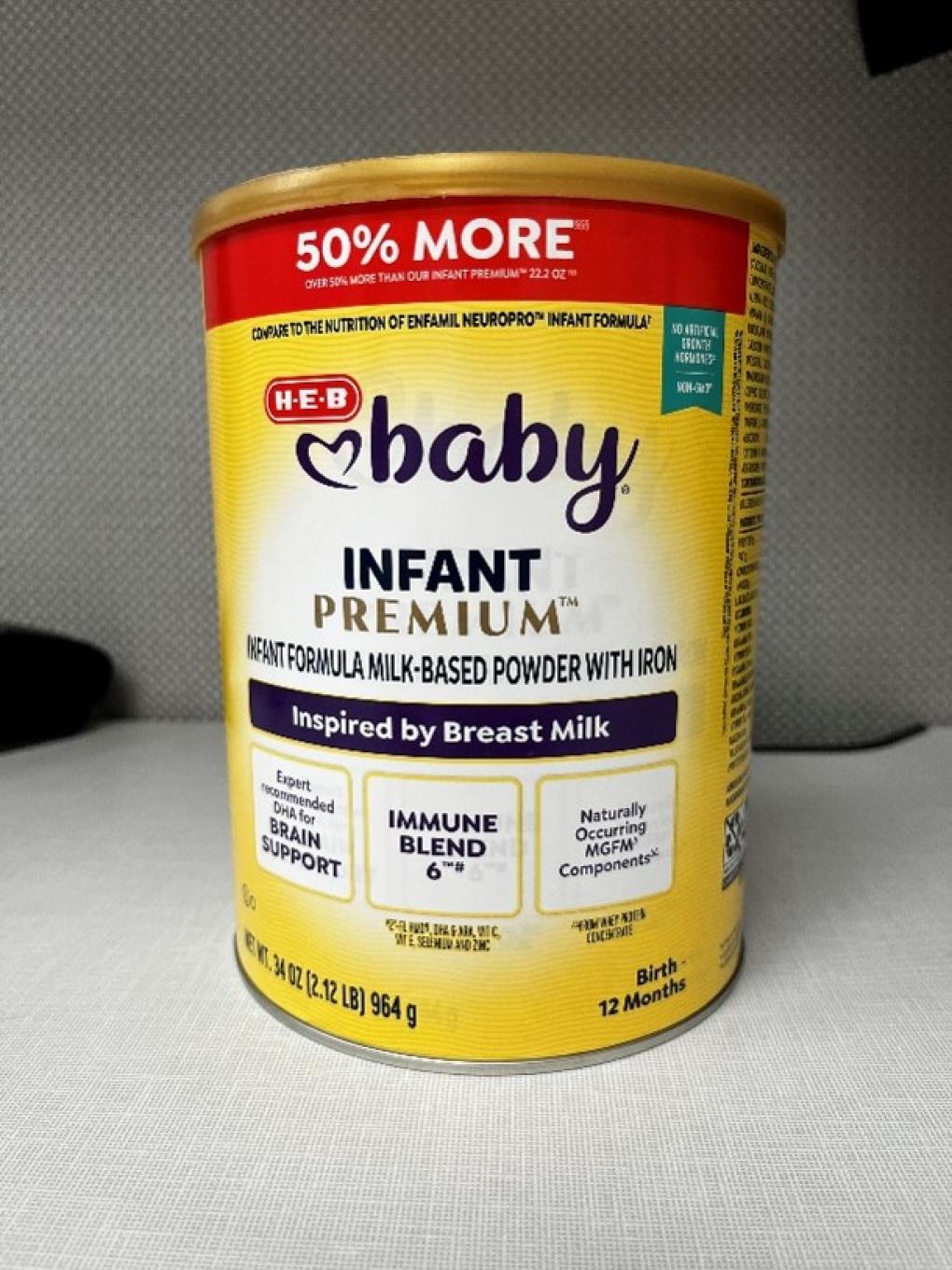 CVS Health, H-E-B Baby Infant formula & baby food — recalled infant formula & baby food (photo 3)