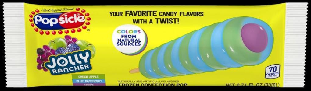 Popsicle Candy & chocolate — recalled candy & chocolate