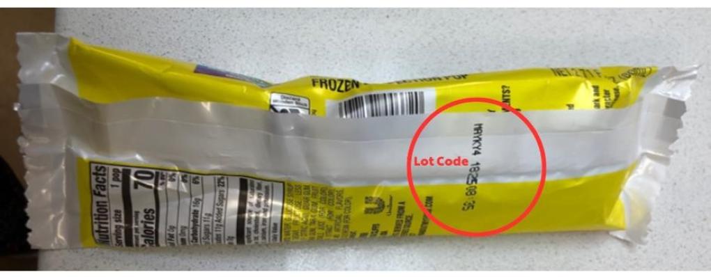 Popsicle Candy & chocolate — recalled candy & chocolate (photo 2)