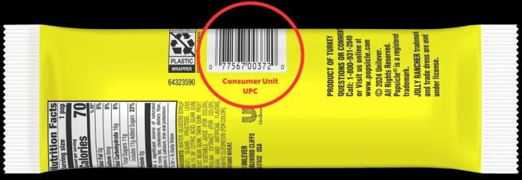 Popsicle Candy & chocolate — recalled candy & chocolate (photo 3)