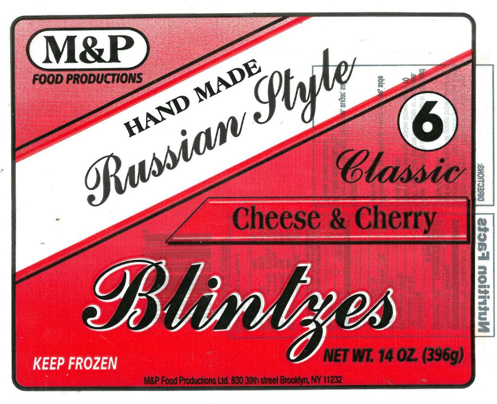 M&P Food Productio. Other food products — recalled other food products