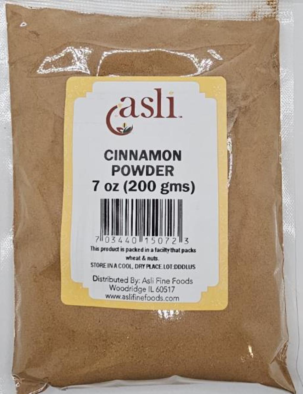 Asli Fine Foods Other food products — recalled other food products