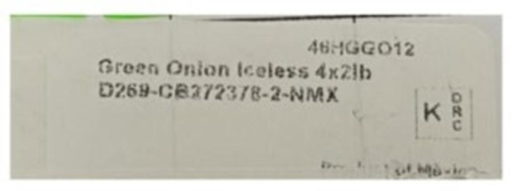Church Brothers Fresh produce — recalled fresh produce