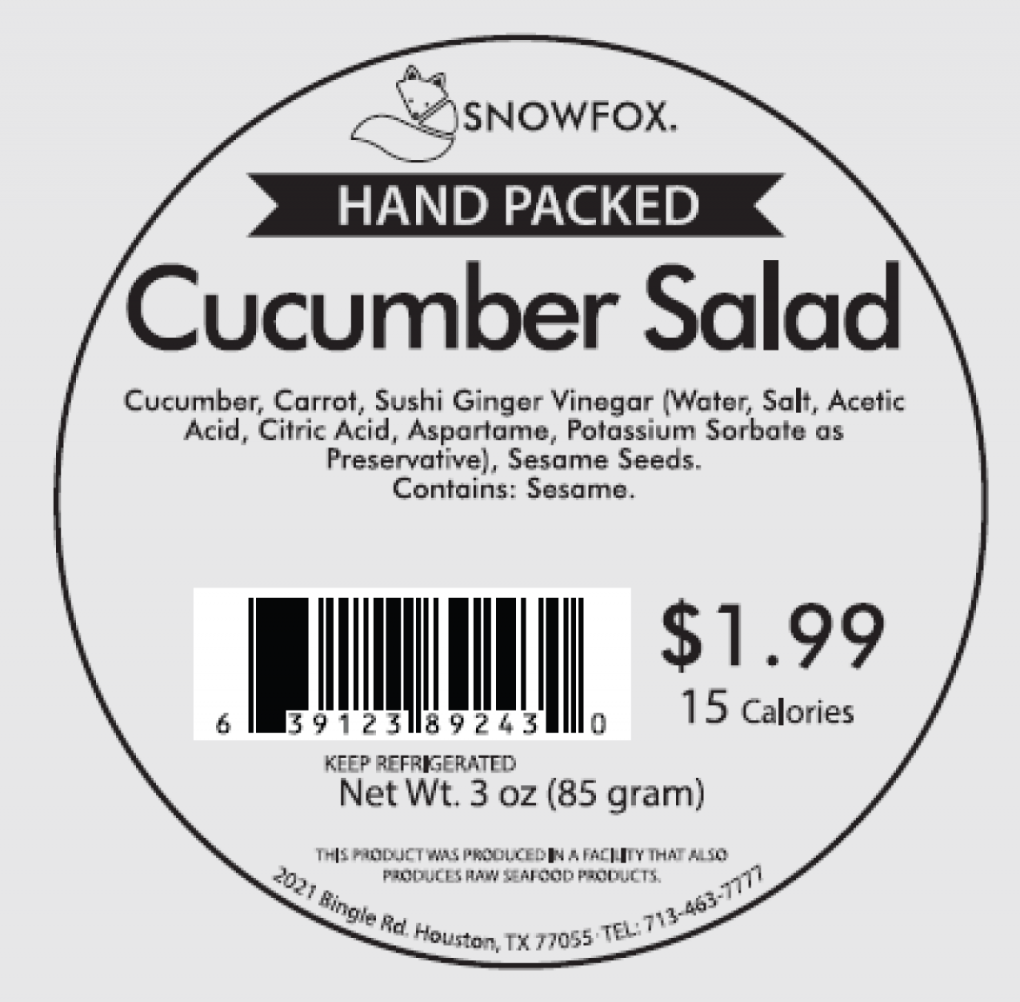 Snowfruit Fresh produce — recalled fresh produce