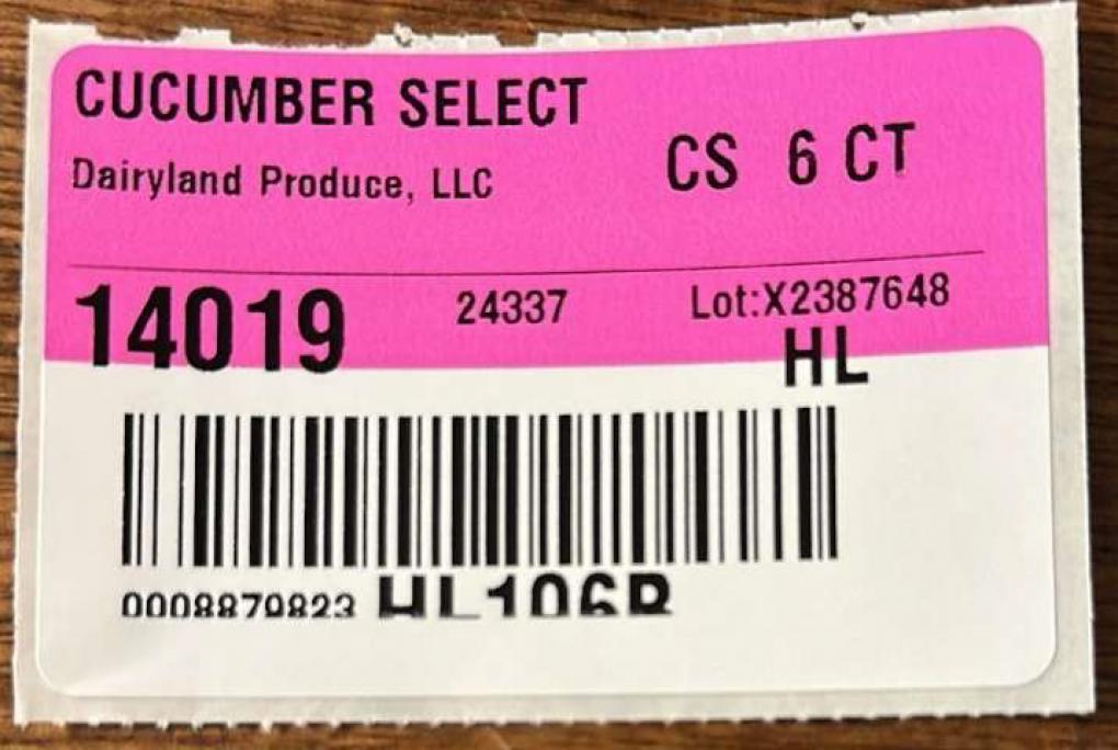 Dairyland Produce Fresh produce — recalled fresh produce (photo 2)