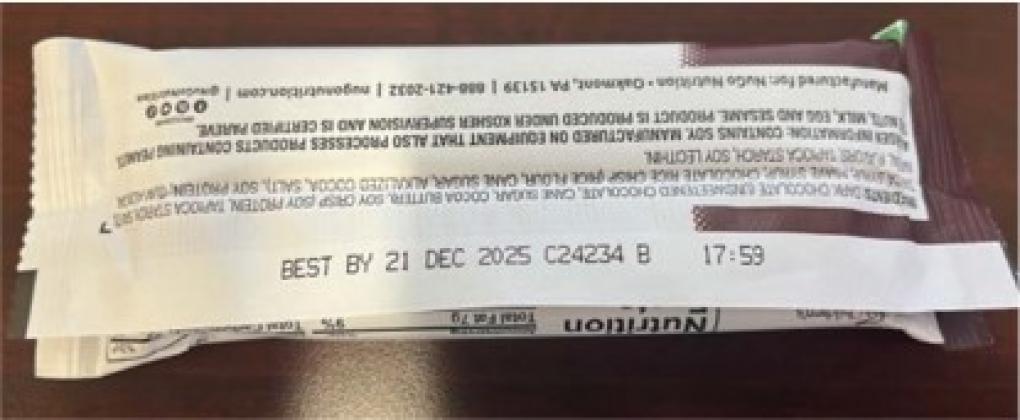 NuGo Candy & chocolate — recalled candy & chocolate (photo 3)
