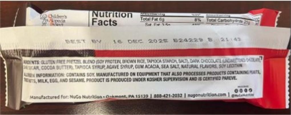 NuGo Candy & chocolate — recalled candy & chocolate (photo 4)