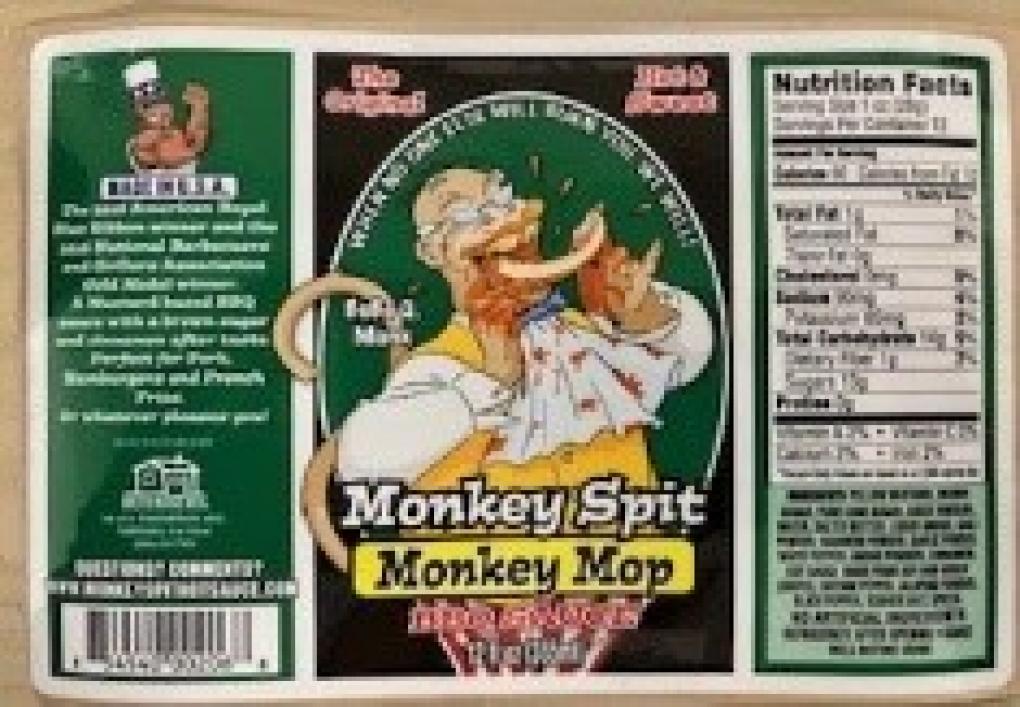 Monkey Spit Sauces & dips — recalled sauces & dips (photo 2)