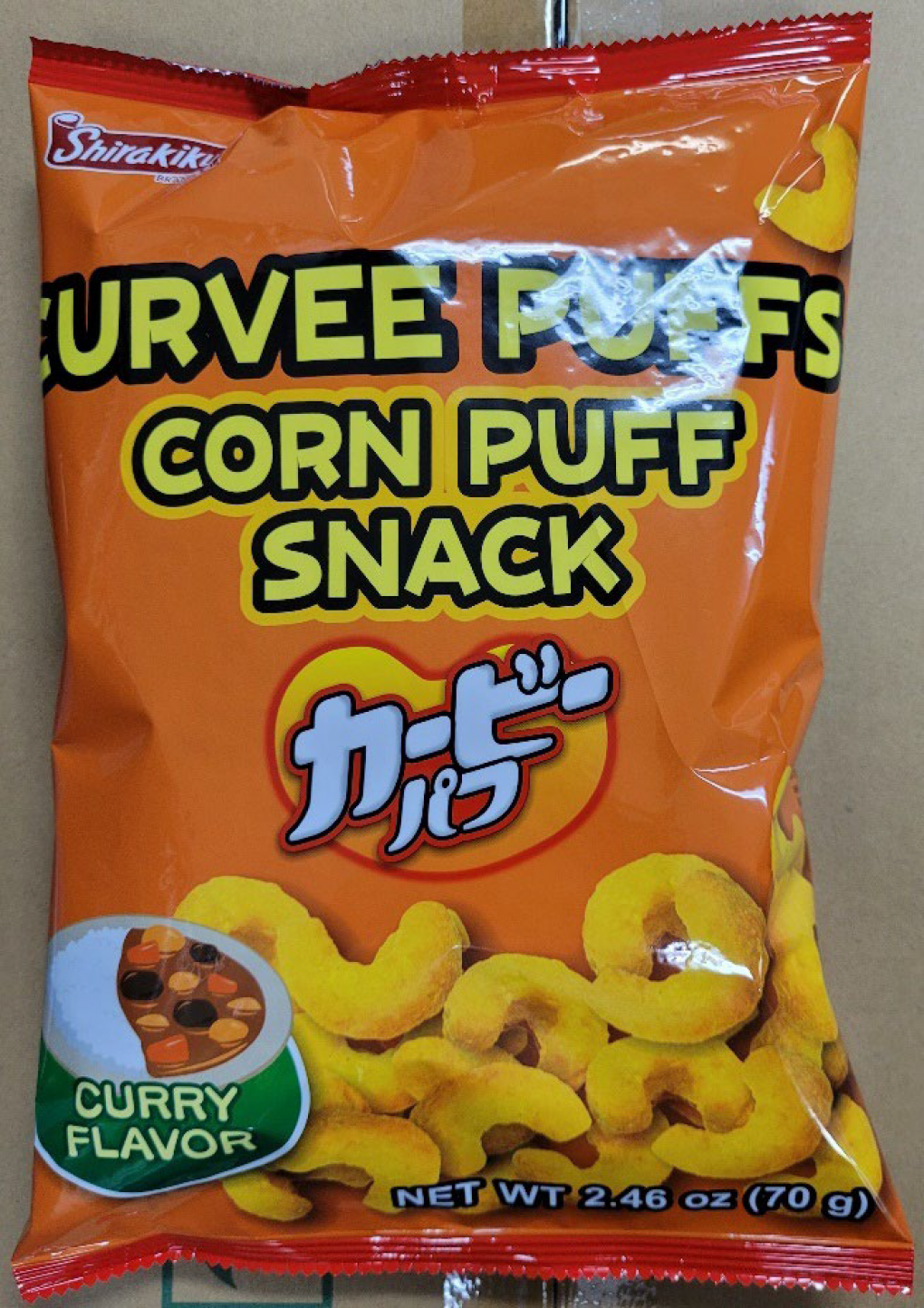 Shirakiku Snacks — recalled snacks