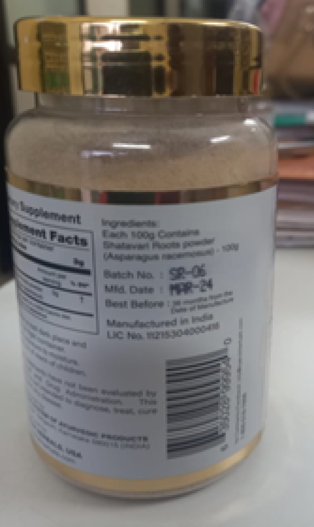 Zaarah Herbals Other food products — recalled other food products (photo 3)